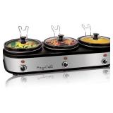 MegaChef  2.5 Quart Slow Cooker & buffet#10