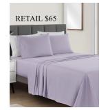 Macy's Easy Care Solid 4Pc Sheet Set Full #2