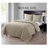 VCNY Home Quilt for King Size Bed 3Pc Bed Set #16