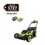 Ryobi 40V HP Brushless 20' Lawn Mower R$499