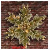 National Tree 32' Pre-Lit  Christmas Snowflake,#9