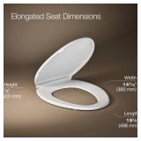 Kohler Layne Quick Release Toilet Seat #4.6 R$30