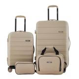Travelers Club Austin 4-Pc.Luggage Set R$299 #15