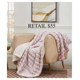 Royal Luxe Reversible Throw, 50' x 60' #3