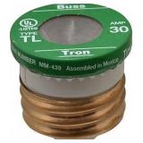 Bussman Time Delay Plug Fuses 3 Count