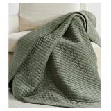 Levtex Velvet Stitch Reversible Quilted Throw#7