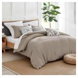 Levtex Mills Waffle 3-Pcs  Duvet Cover Set #18