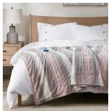 Beautyrest Zuri Electric Faux-Fur Heated Throw #9