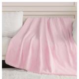 Juicy Couture  Faux Fur Throw Blanket 50' x 70'#4