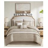 Madison Park Microfiber 7Pc Comforter Set King #17