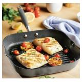 Anolon Hard-Anodized Nonstick Square Grill Pan #13
