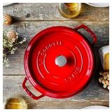 Staub Cast Iron 4-Qt. Round Dutch Oven#43