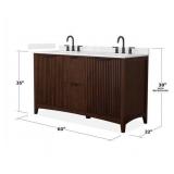 Wyndham Palmilla 60 in. Double VanityR$2199