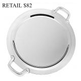 Godinger Revere 14' Round Handled Tray