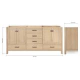 ARIEL Cambridge 72 Inch Double Sink R$1803