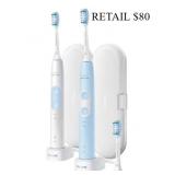 Philips Sonicare OptimalClean Toothbrush, 2Pc