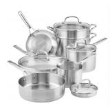 KitchenAid  3-Ply BaseSS 11-Piece Cookware Set#45