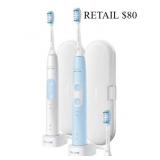 Philips Sonicare OptimalClean Toothbrush, 2Pc