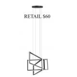 Feit 3-Rectangle Chandelier