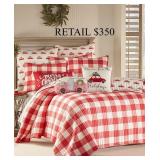 Levtex Christmas Road Trip Quilt Set King #19