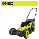 RYOBI 18V 13 in. Walk Behind Push Lawn Mower