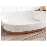 Denmark Tools Stoneware 2.4-Qt. Oval Baker#8