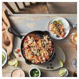 STAUB Cast Iron 8.5' Traditional Deep Skillet #27