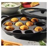 Tramontina Cast Iron Paniyarakkal with Lid#11