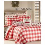 Levtex Christmas Road Trip Quilt Set King #19