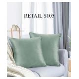 Nestl  2-Pack Decorative Pillows, 24' x 24'