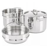 Viking 8-Qt. 3-Ply Pasta Pot Steamer #45