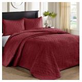 Madison Park Quebec Quilted 3-Pc. Bedspread Set#11
