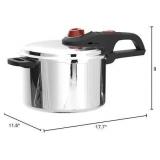 T-fal  Aluminum  12-PSI Pressure Cooker #10