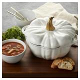 Smith & Clark 2-Quart Pumpkin Enameled Cast Iron#7