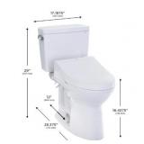TOTO Drake 2pcs Toilet+C5 Washlet Bidet Seat #200