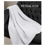 Superior Basket Weave Cotton Blanket, Twin/XL #10