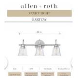 allen + roth Bartow 22'  Vanity Light R$59