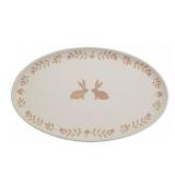 Haven 16' Easter Bunny Ceramic Serving Platter #2