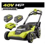 R$ 849 RYOBI 40V HP 21'  Cordless Drive Mower