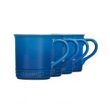 #13 Le Creuset 14 oz Stoneware Coffee Mugs