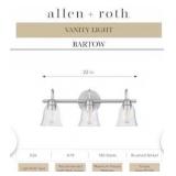allen + roth Bartow 22'  Vanity Light R$59