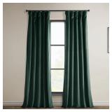 #10 Heritage Plush Velvet Room Darkening Curtain