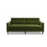 R$1492 Jennifer Taylor Elliot 84' Velvet Sofa