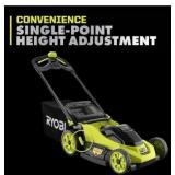 R$279 RYOBI 40V HP Brushless 20"Push Lawn Mower