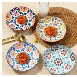 #7 Lorren Home China Pasta Bowls - Set of 4