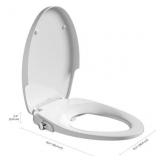 #17 Brondell Elongated Bidet Toilet Seat