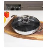 Livwell DiamondClad 14" Frying Pan & Lid#25