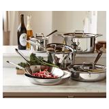 #8W250 All-Clad D5 SS 7-Piece Cookware Set