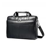 #30Samsonite Leather Slim Briefcase