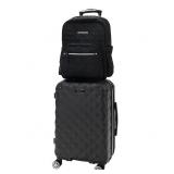 #32 Kenneth Cole  20' Carry-On + 15' Laptop Backpa